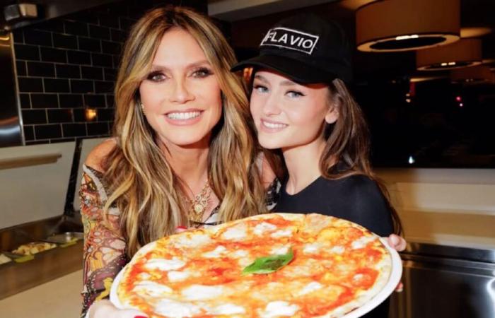 Heidi Klum à New York : soirée pizza avec son mari et leurs enfants