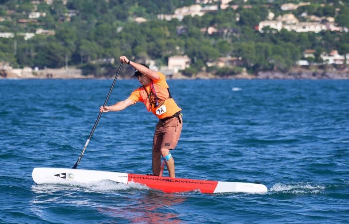 Ludovic Teulade et Mélanie Lafenêtre triomphent aux Championnats de France de SUP Race à Saint-Raphaël