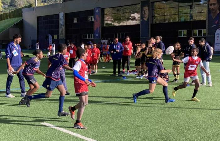 la finale de rugby Quartiers et Campagnes rassemble 200 enfants