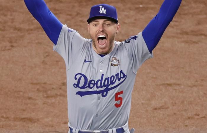 La star des Dodgers a réussi quatre circuits en cinq matchs en route vers le titre