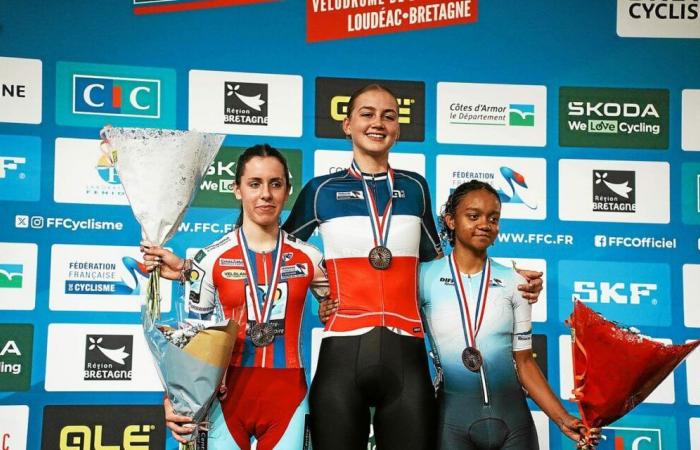 La Bretonne Zoé Bihan, championne de France, résultats jeudi des championnats de France piste Avenir