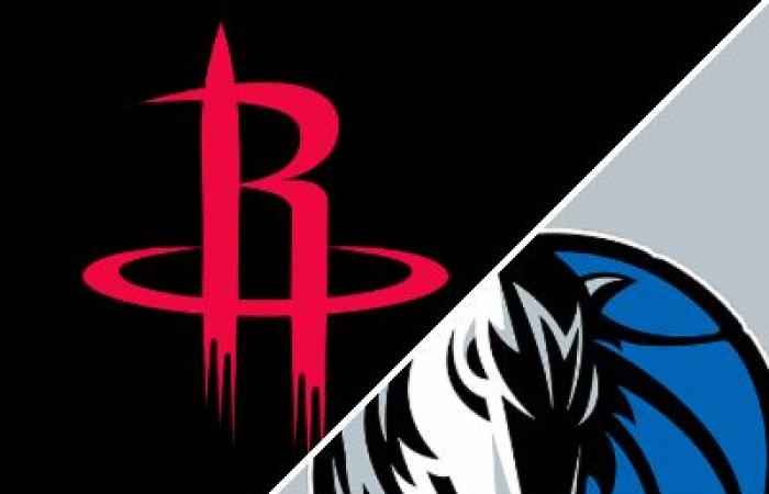 Rockets 108-102 Mavericks (31 octobre 2024) Récapitulatif du match