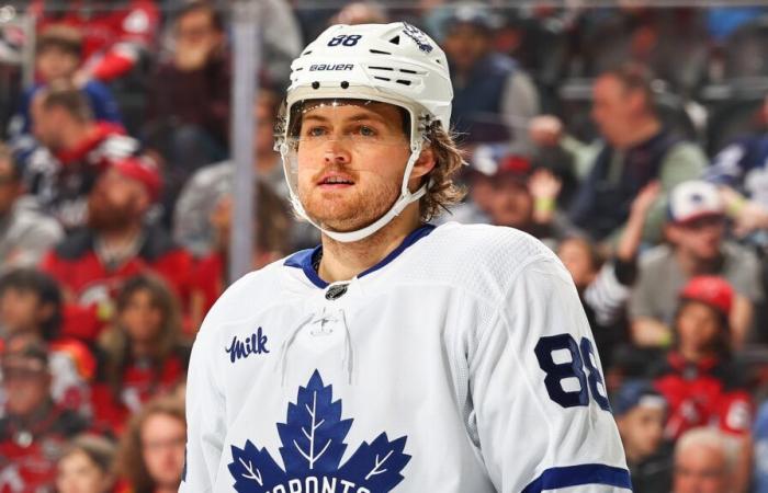 William Nylander est mécontent de son temps de jeu