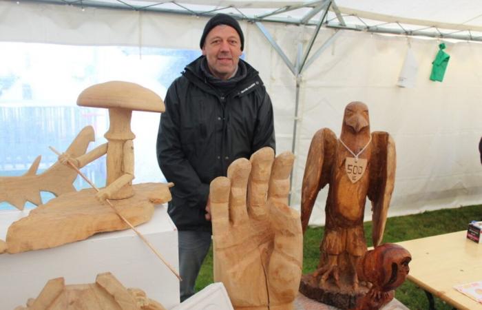 Né à Flixecourt, William sculpte sur bois, sur pierre… et sur chocolat