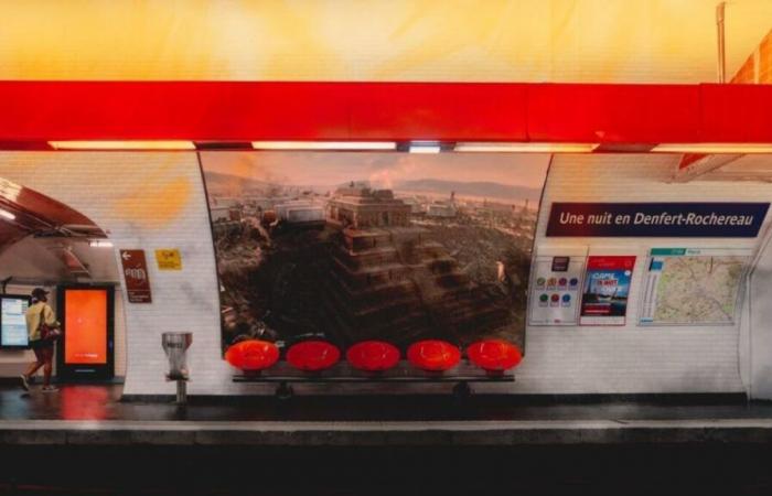 « Une nuit à Denfert-Rochereau », « Caspernety »… A Paris, le métro démarre à l’heure d’Halloween