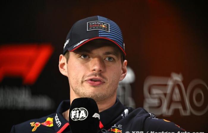 Formule 1 | Verstappen “n’a pas entendu” qu’il encourrait une pénalité moteur au Brésil