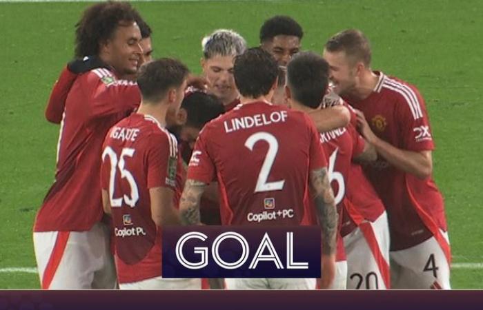 Man Utd 5-2 Leicester : Ruud van Nistelrooy prend un départ gagnant en Coupe Carabao