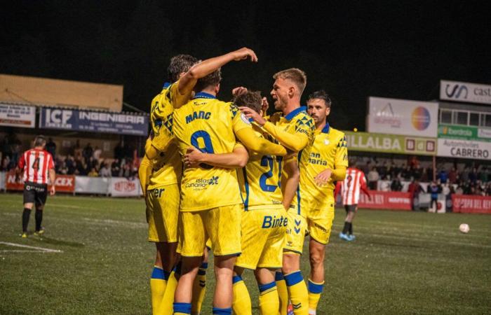 Las Palmas termine son premier match de Coupe sur un score retentissant (0-7)