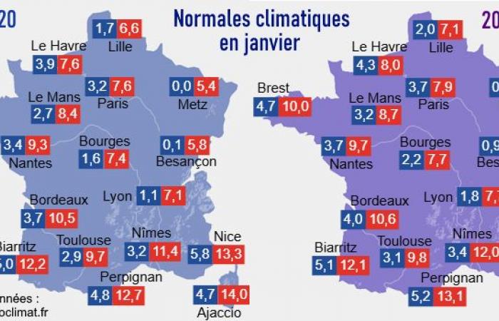 Qu’est-ce qu’un hiver « normal » en France de nos jours ? 31/10/2024