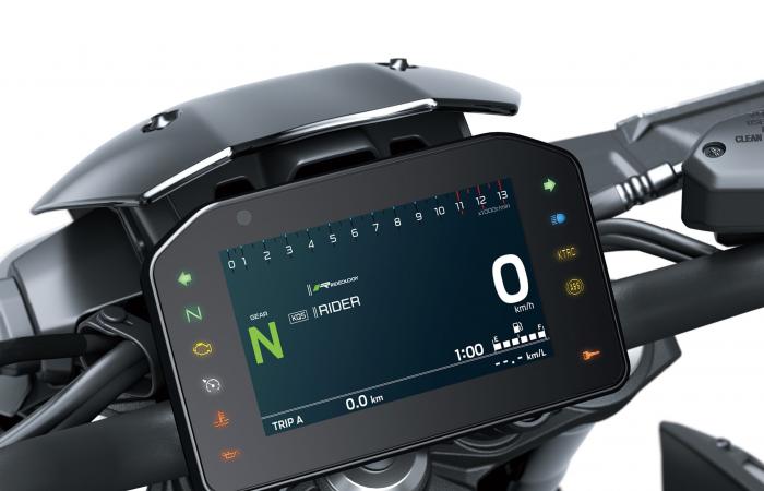 Nouveau – La Kawasaki Z900 2025 gagne une centrale inertielle et un quickshifter