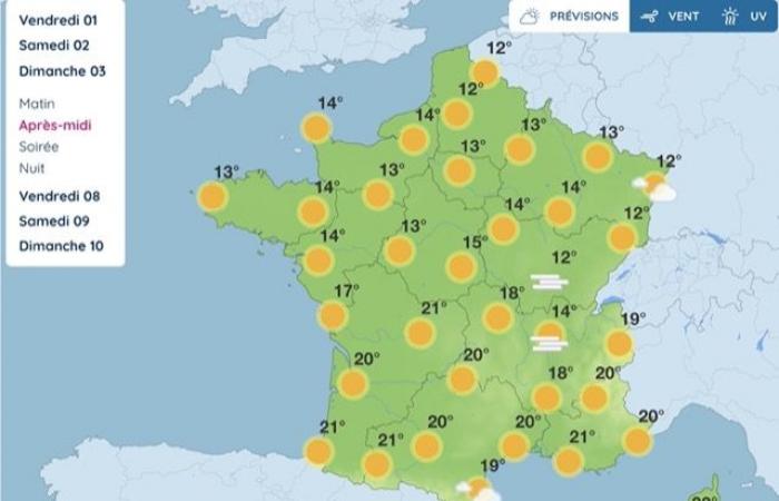 quel temps fera-t-il pour le week-end de la Toussaint ?