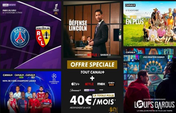 Canal+ a 40 ans ! Il sort une offre FOLLE, avec tout le streaming et le sport pour 3x rien ????