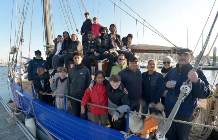 “Je n’étais jamais monté sur un bateau”