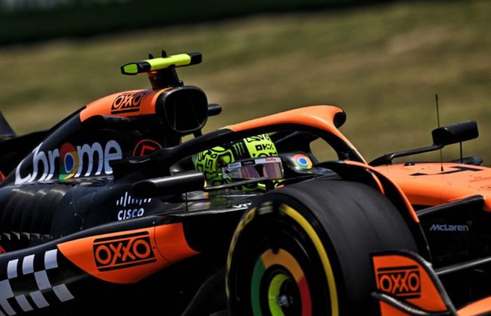 Lando Norris brille à Sao Paulo, Max Verstappen loin derrière