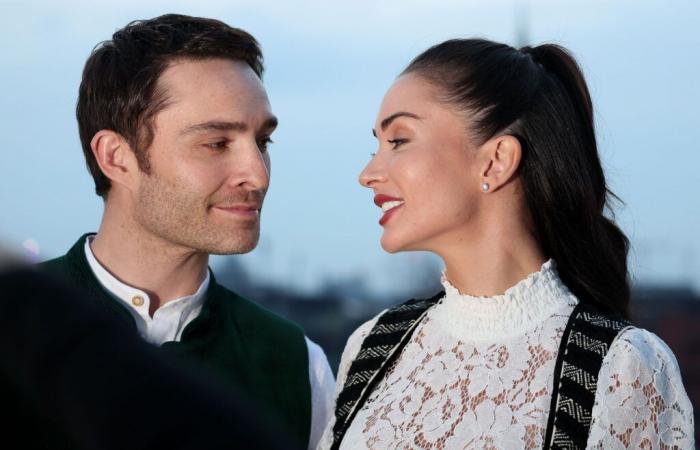 Mariés depuis 2 mois, Ed Westwick et Amy Jackson seront bientôt parents