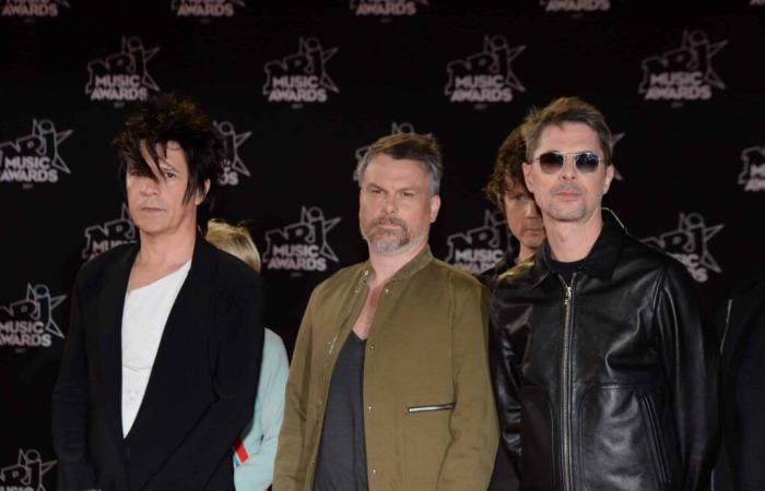 le groupe Indochine se déchaîne sur les NRJ Music Awards