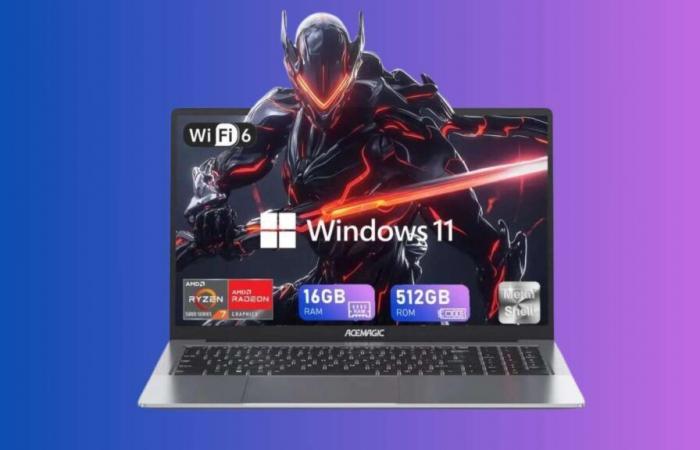 Parfait pour jouer, ce PC portable ACEMAGIC est disponible à petit prix !