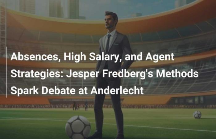 Les méthodes de Jesper Fredberg suscitent le débat à Anderlecht