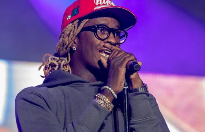 Le rappeur américain Young Thug libéré