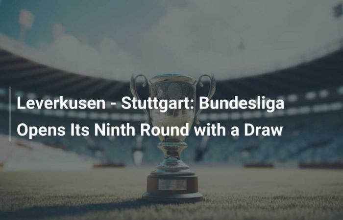 La Bundesliga ouvre son neuvième tour sur un match nul