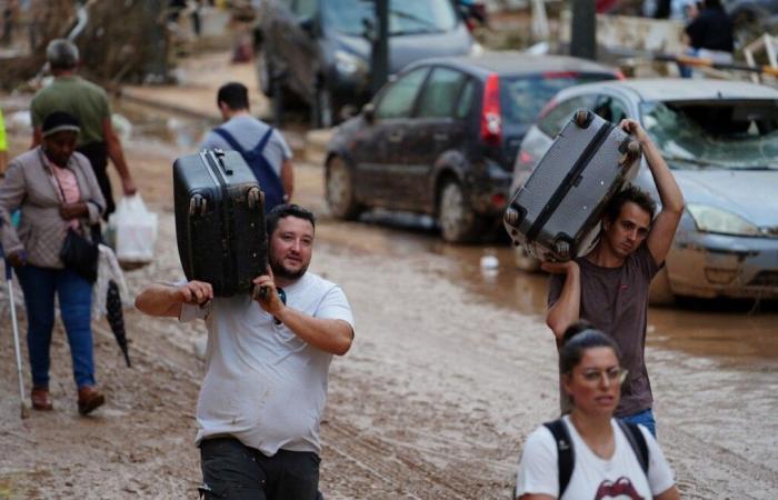 Quatre régions toujours en alerte orange, une partie de l’Andalousie en alerte rouge