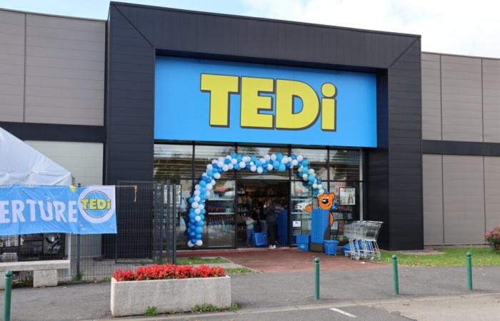 le hard discount TEDi installé à côté d’Intermarché