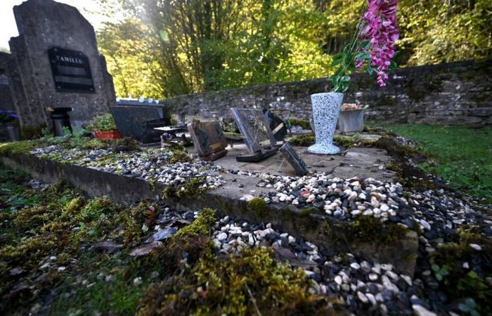 Très touché par une inondation en octobre, ce cimetière de Corrèze reprend vie pour la Toussaint