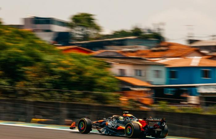 Norris le plus rapide à Sao Paulo, Verstappen seulement quinzième