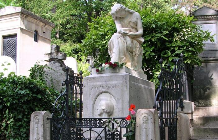 Ce célèbre compositeur est enterré au cimetière du Père-Lachaise à Paris mais son cœur est loin d’ici