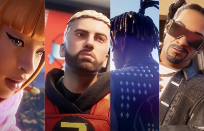 Comment obtenir de nouveaux skins Juice WRLD, Eminem, Snoop Dogg et Ice Spice