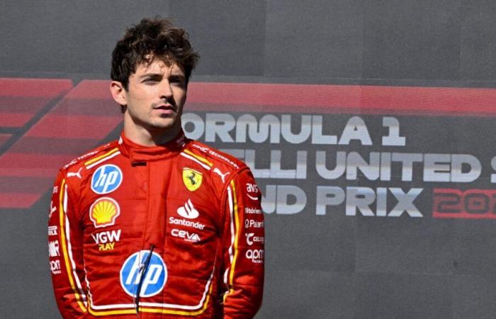 Charles Leclerc est puni pour avoir insulté lors d’une conférence sur les traces de Max Verstappen