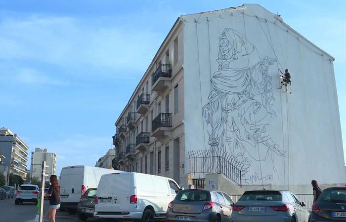 Trois choses à savoir sur la fresque géante en soutien à SOS Méditerranée sur le « mur Zidane » à Marseille