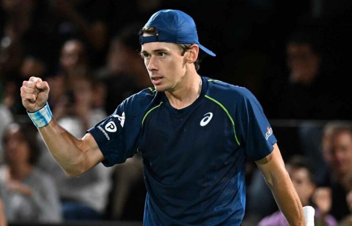 Alex de Minaur coule Jack Draper à Paris