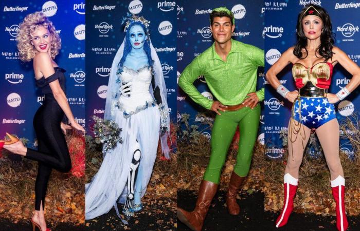 Œuf de poule, Peter Pan et poulpe pailleté… Halloween 2024 à la sauce Heidi Klum