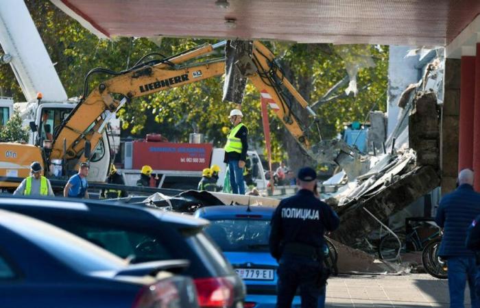 Effondrement d’une gare ferroviaire en Serbie : au moins huit morts