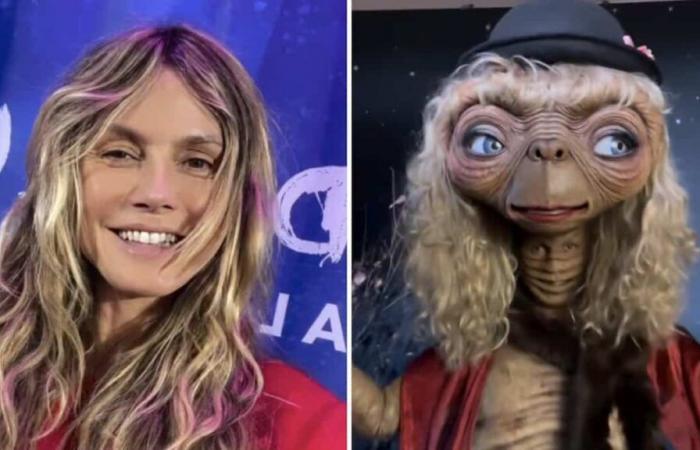 Heidi Klum remporte encore Halloween cette année