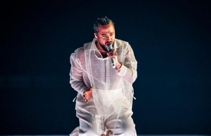 le chanteur Slimane est présent à Cannes pour la cérémonie