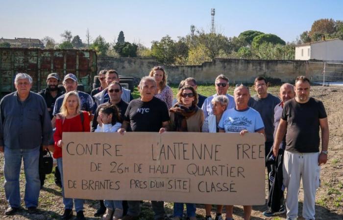 à Sorgues, l’antenne Free brouille les ondes autour du Château de Brantes