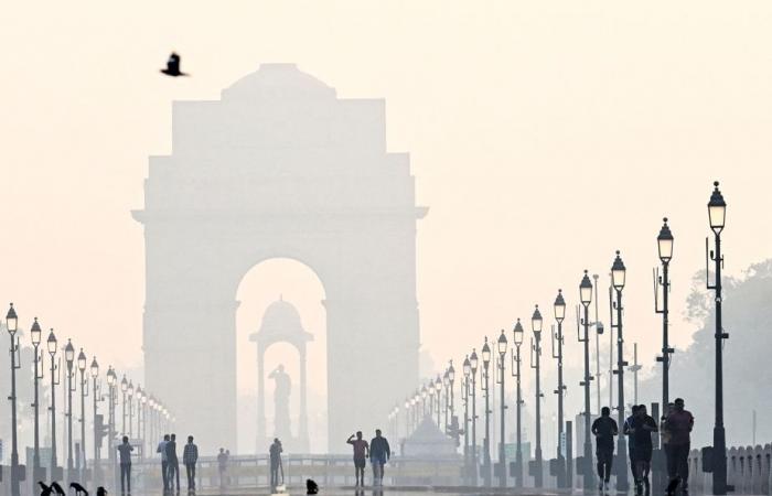 New Delhi dans un nuage de pollution après les feux d’artifice de Diwali