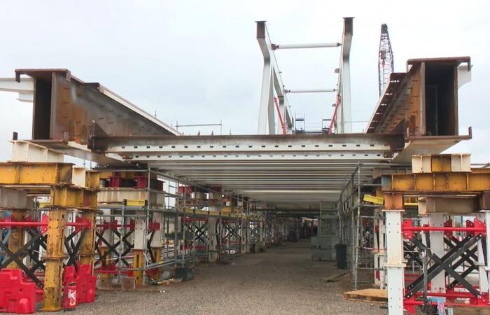 VIDÉO. Un pont ferroviaire monumental en construction à Saint-Denis pour l’un des réseaux les plus fréquentés d’Europe