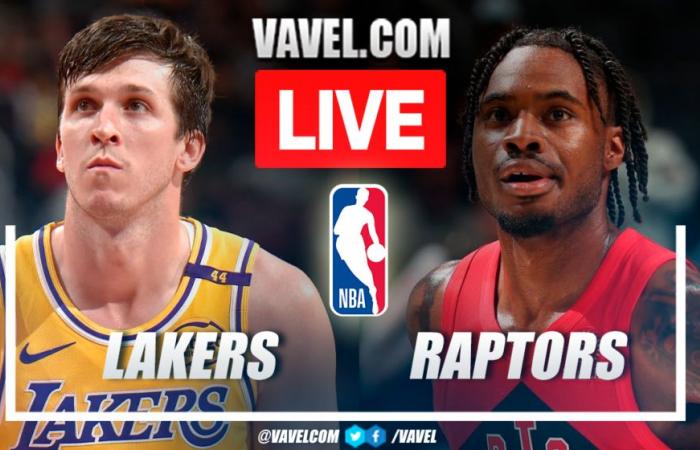 Mises à jour des scores en direct des Lakers de Los Angeles contre les Raptors de Toronto, informations de diffusion et comment regarder le match de la NBA