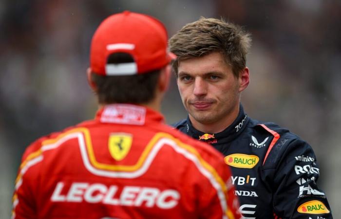 Verstappen trouve « bizarre » que Leclerc n’ait pas été pénalisé au Mexique