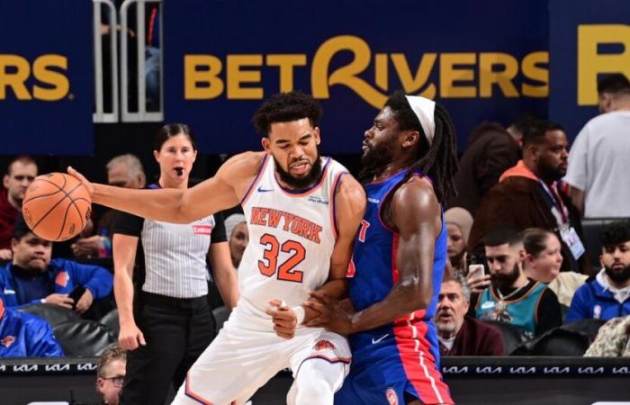 Les Pistons perdent de manière embarrassante face aux Knicks