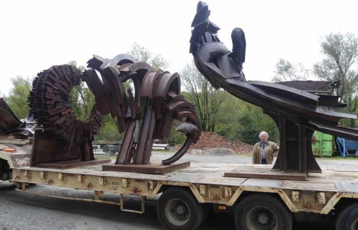 Des sculptures monumentales arrivent dans le Tarn pour un mois