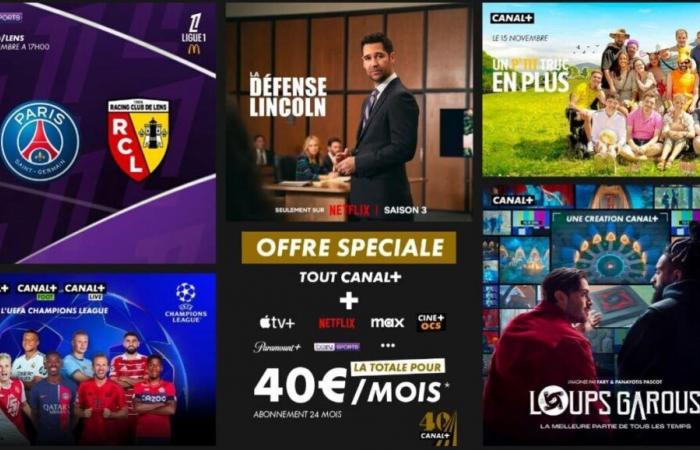 CANAL+ fête ses 40 ans et dévoile une offre spéciale incluant cinéma, séries et sport