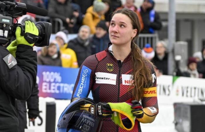 La star allemande du bobsleigh commence un travail à temps partiel épicé