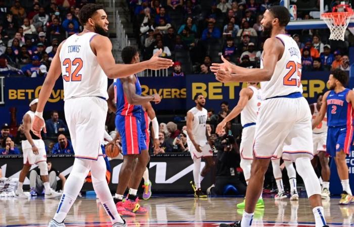 Les Knicks mettent en place une clinique offensive pour annihiler sans relâche les Pistons