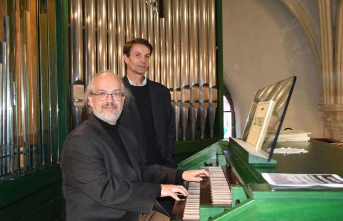 Connu dans le monde entier, ce musicien a inauguré ce nouvel orgue dans le Calvados