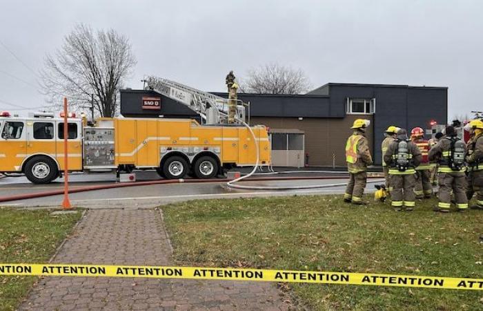 Incendie à l’épicerie du coin à Saint-Alexandre-de-Kamouraska