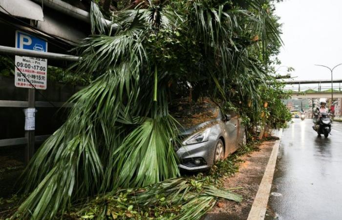 deux morts et plus de 500 blessés après le passage du typhon Kong-rey